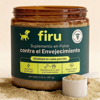 Firulabs® | Suplemento Antienvejecimiento para Perros