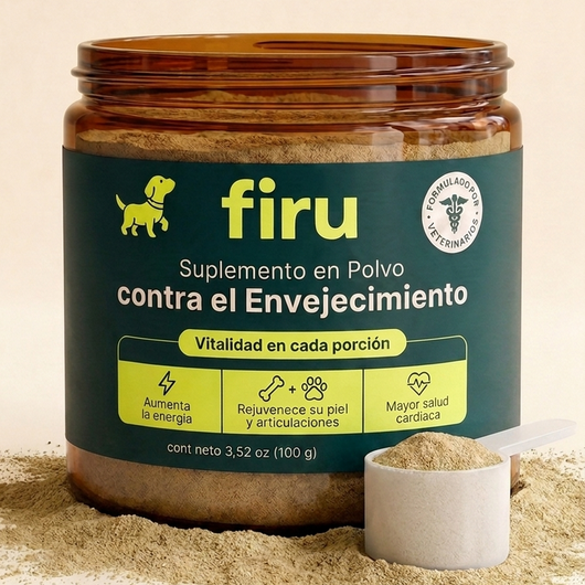 Firulabs® | Suplemento Antienvejecimiento para Perros